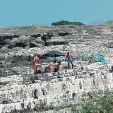Pi� avanti sono presenti altri gruppi di naturisti che evitiamo di disturbare